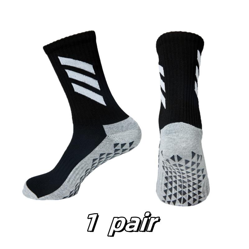 

Мужские футбольные носки с утолщенной махровой подошвой, антизапаховые, нескользящие, удобные, дышащие, футбольные носки для команды, 4 пары