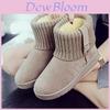 Elegant Winter Warm Snow Boots For Women And Girls With Cozy Mini Bailey Bow Design
