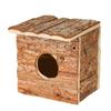 QX2E Hamster Shelter House for Small Animal Hideaways House Cabin Hideouts Habitat Cage Decors for Squirrels Chinchillas