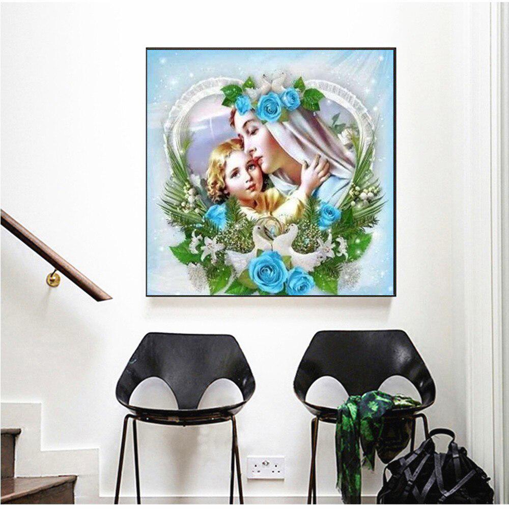 Full Religion Round Painting Diamond Diamond Embroidery Sale 5d Diamond Mosaic Rhinestone Picture