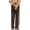 adidas Originals FW25 W Dzianinowe Wygodne Spodnie Sportowe z Dzianiny w Paski o Luźnym Kroju ze Sznurkiem Damskie Spodnie KS5961