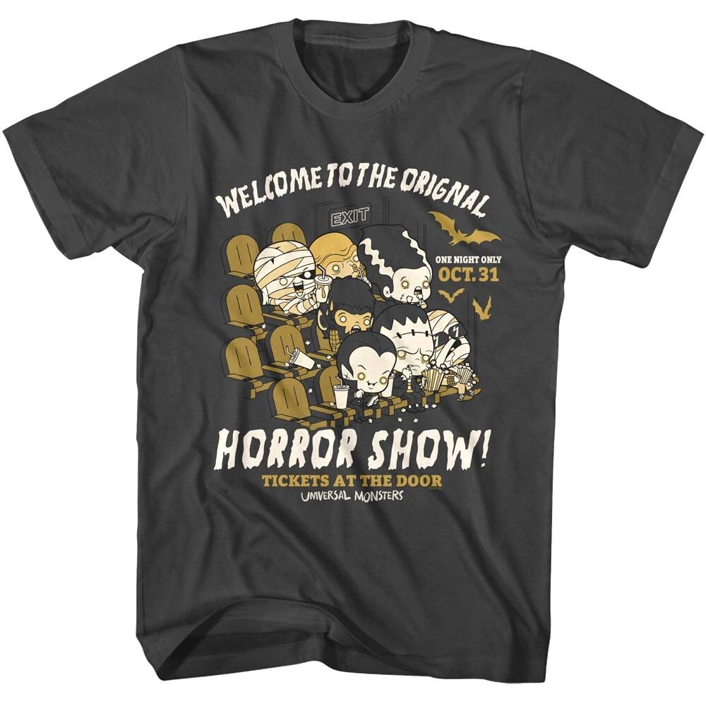 Universal Monsters Cute Horror Show Men s T Shirt Unisex T-Shirt XL
