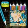 Best-Selling Metal Acrylic Pen for DIY Journals, Cards, Signatures, Artistic Fonts, & Graffiti