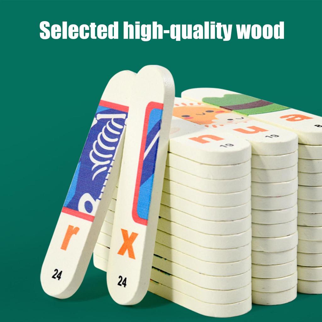 Spelling Games Word Game Interactive Alphabet Puzzle Educational Toys For Kids School Practice Teaching Toddler Kindergarten