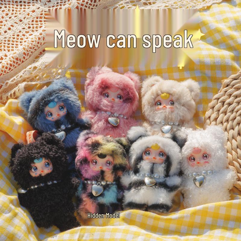 Three Little Hairs Lucky Rabbit Plush - Cute Bedroom Decoration