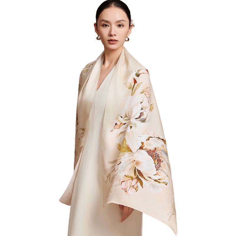 Shanghai Story 100% Mulberry Silk Scarf