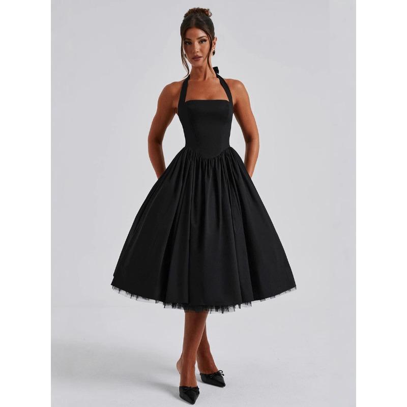 Neues Kleid Tutu-Kleid Abendkleid Damen Schnürrock