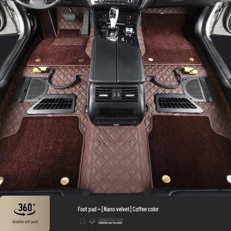 360° Maßgeschneiderte Ledermatten für Haval H6 & Geely Xingyuan - Bequem, Rutschfest, Fahrzeugspezifisch