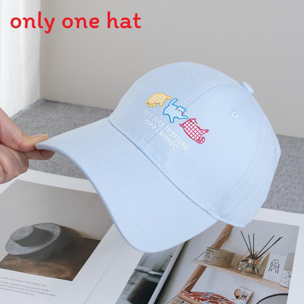 

Animal Themed Cotton Baseball Hat With Sun Protection For Outdoor Activities синий