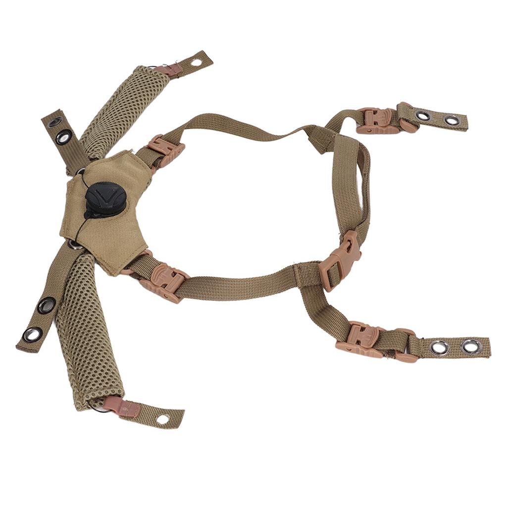 Sistema di sospensione a rotella regolabile Sottogola Accessori per casco per Fast per MICH per Wendy Casco Colore fango