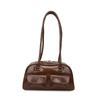 Korean Style Minimalist Simple Casual Armpit Shoulder Boston Bag For Daily Commute