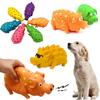 Pet Dog Toy Squeaky Rubber Toy Dog Latex Chew Toy Pig Shape Bite Resistant Puppy Sound Toy For Small Medium Large Dog Toy