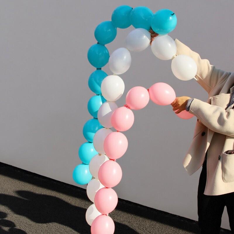 6-inch Thickened Woven String Balloons for Party & Classroom Decorations