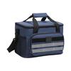 Isolierte Kühltasche mit großem Fassungsvermögen, weiche Lunchtasche mit verstellbarem Schultergurt und doppelten Griffen für Outdoor-Reisen, Picknick