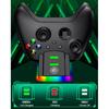 Xbox Controller Charger Station with 2 Packs 4320mWh Rechargeable Battery for Xbox Series X/S/One/Elite Controller, Dual Charging Dock with RGB
