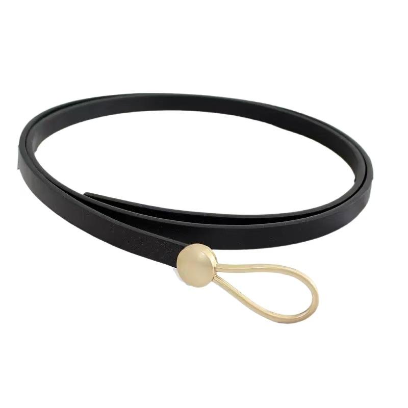 Fine Belt Ladies Decorative Belt Fashion with Dresses Jumper Waist