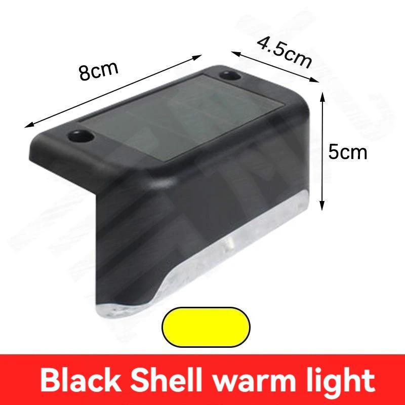 4pcs Solar Outdoor Light Outdoor Solar Lights for Garden Decor Home Waterproof Outdoor Stair Stepping Step Light