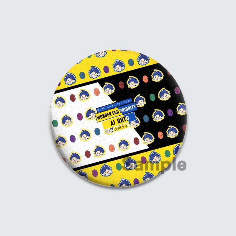 32/44/58mm Anime Wonder Egg Priority Brooch Cute Cartoon Girl Icon Badge Backpack Shirt Lapel Pin Creative Handmade Jewelry Accessorie Gift