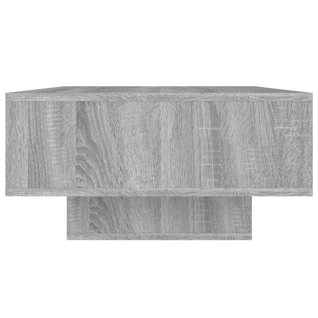 Coffee Table Gray Sonoma 105 x 55 x 32 cm Engineered Wood