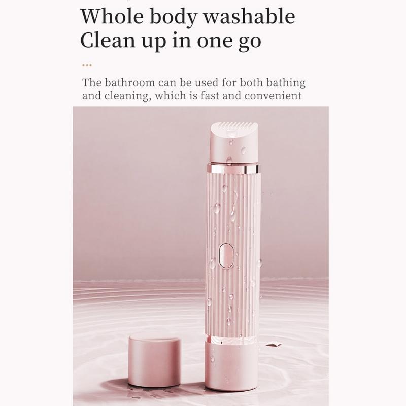 Electric Shaver Cutter for Women Bikinis Trimmer USB Rechargeable Hair Removal for Women Pubic Hair Trimmer Tool
