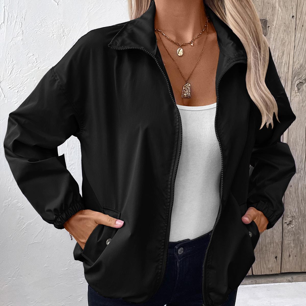 

Женская водонепроницаемая одежда для спорта на открытом воздухе, непромокаемая одежда для отдыха, повседневная куртка, женский топ XL чёрный