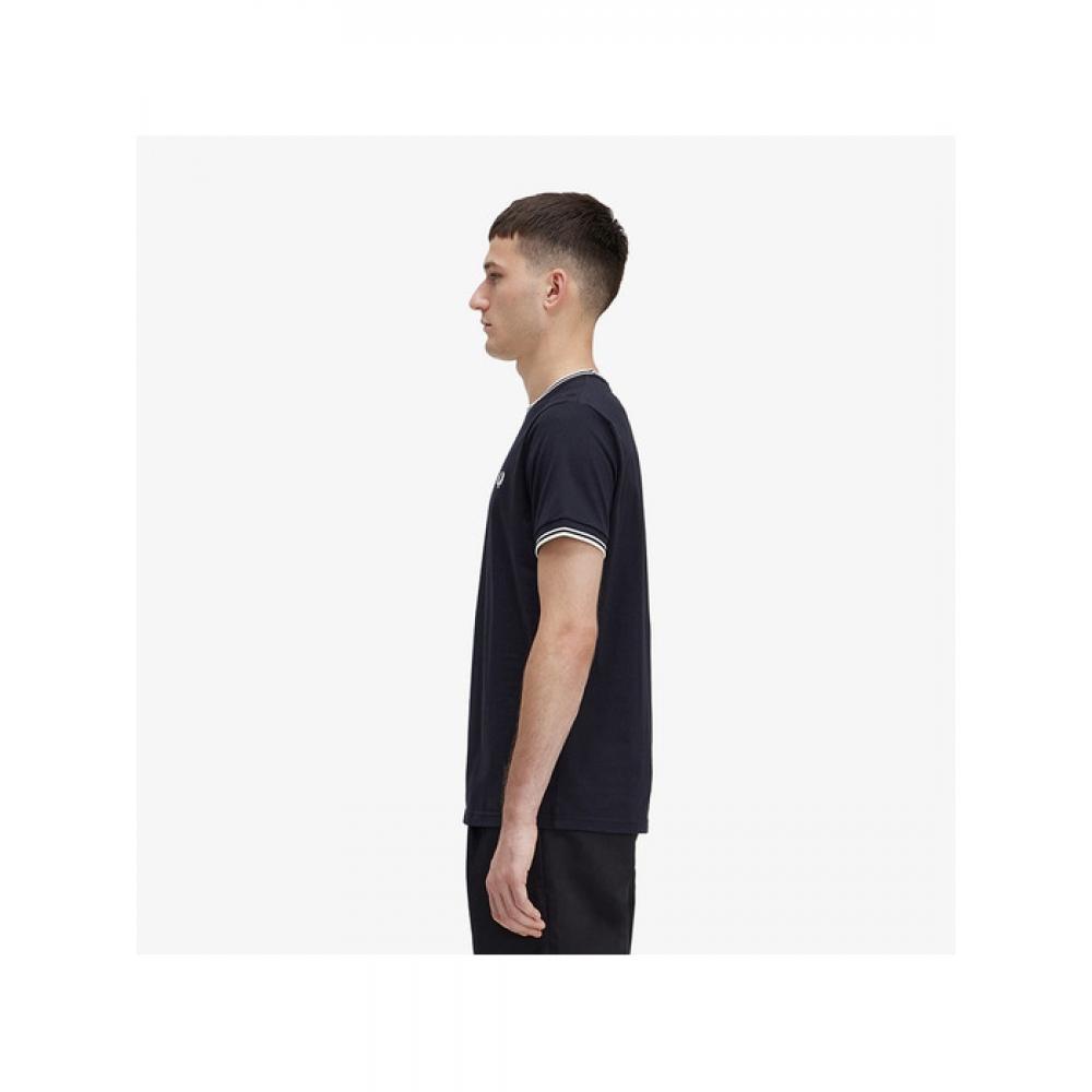 Fred Perry Fred Perry Twin Tip T shirT  102   Afpm2411588 102 