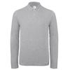 B&C Mens ID.001 Long-Sleeved Polo Shirt