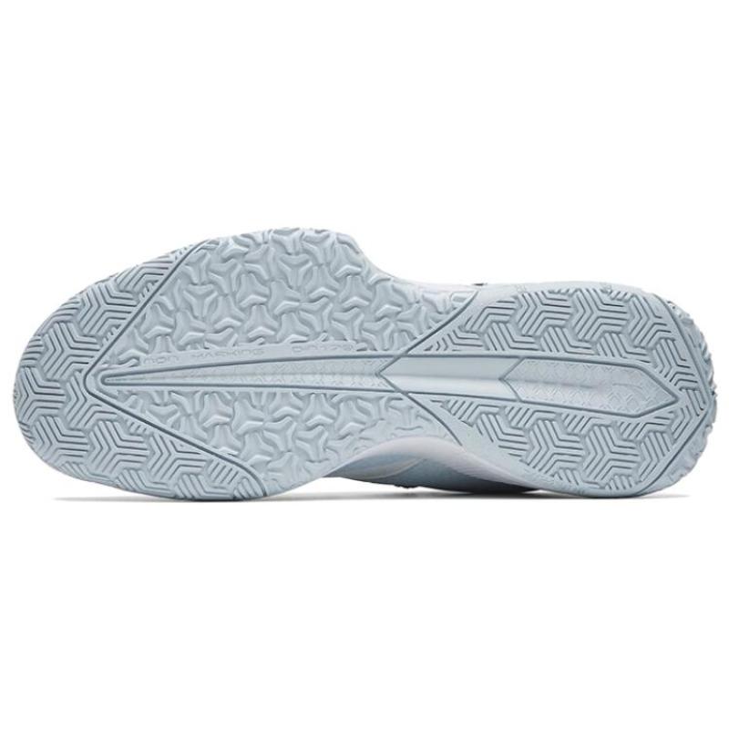 Anta Speedy 2 Generations Cushioning Wear-Resistant Mid-Top Basketball Shoes Men's Light Dusty Gray Sneakers 112241610-7