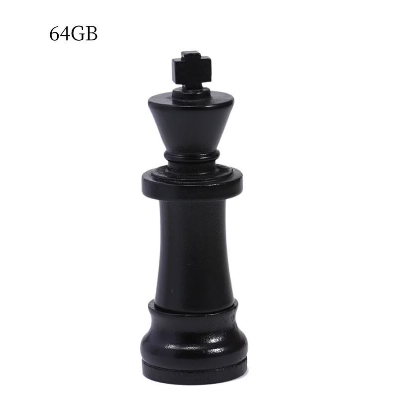OLOEY Chess Piece Wooden USB Flash Drive 64GB