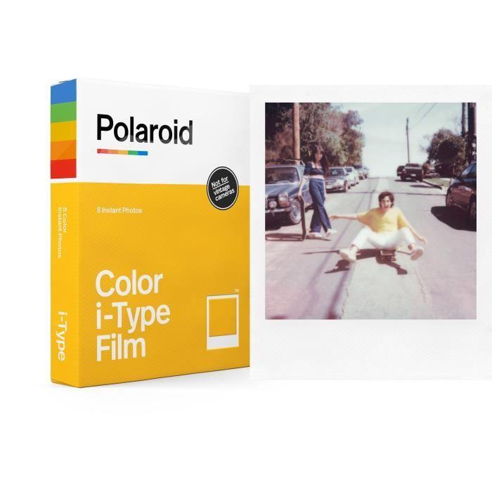Papier photo instantané Polaroid Films standard pour appareils photo Polaroid i-Type (8 tirages)