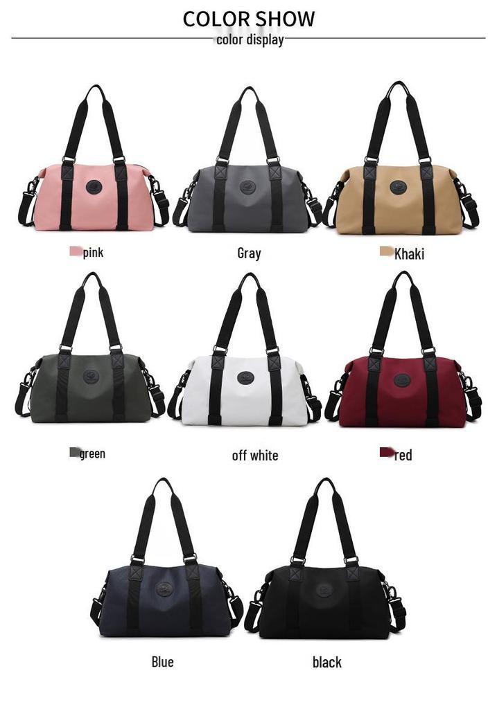 Large Capacity Lightweight Travel Tote with Wet & Dry Separation