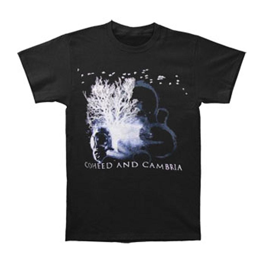 Boys Coheed And Cambria Gas Mask T-shirt Youth Large Black XL