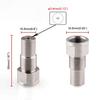 Automotive Parts Oxygen Sensor Connector Adapter Stainless Steel Extended Filter Connector M18*1.5