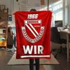 1 Stück Energie Cottbus Aufdruck Flanelldecke, Hohe Qualität, Bequem für Alle Jahreszeiten, Heimdekoration, Wärme und Komfort, Perfekt für Weihnachtsgeschenke38