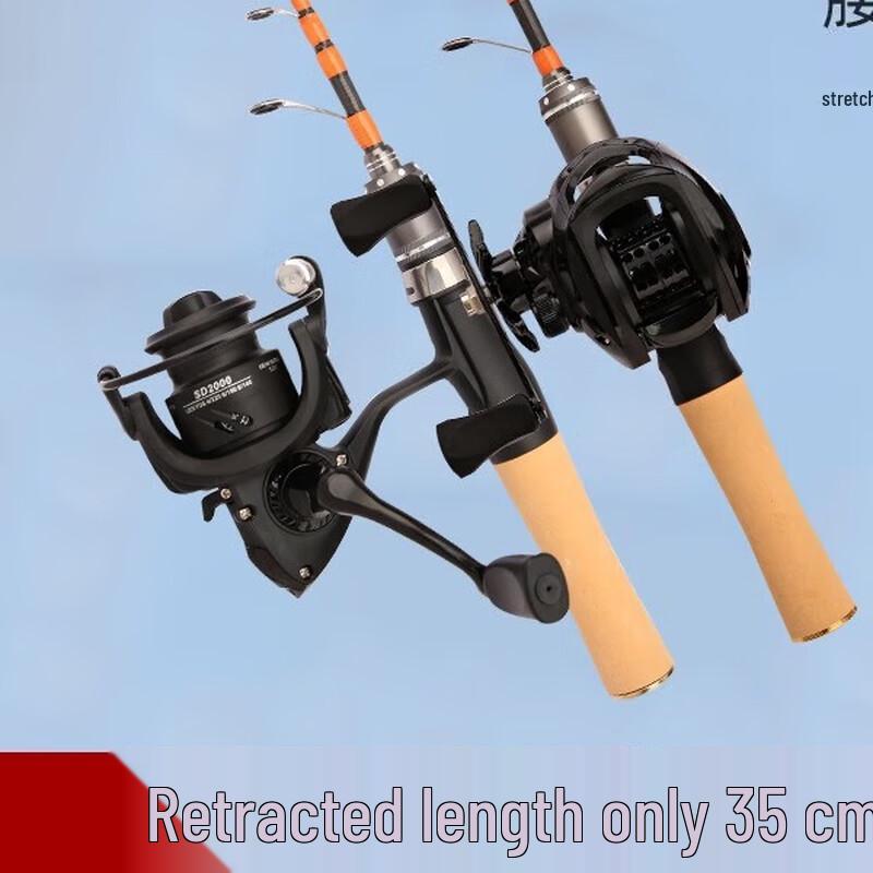 Oeny Mini Telescopic UL Lure Fishing Rod Set