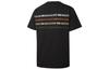 Puma X Maison Kitsune T Shirts Unisex Black Crew Neck Moderate Straight Fit 532328-01