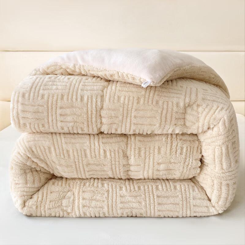 

LISM Milk Velvet Jacquard Winter Quilt