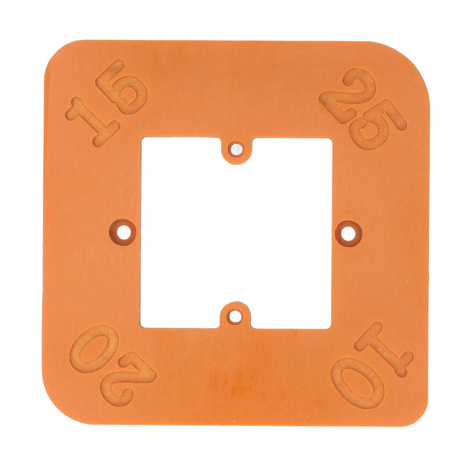 

Round Corner Radius Template R10 R15 R20 R25 Woodworking Universal Router Jig Wooden Board Arc