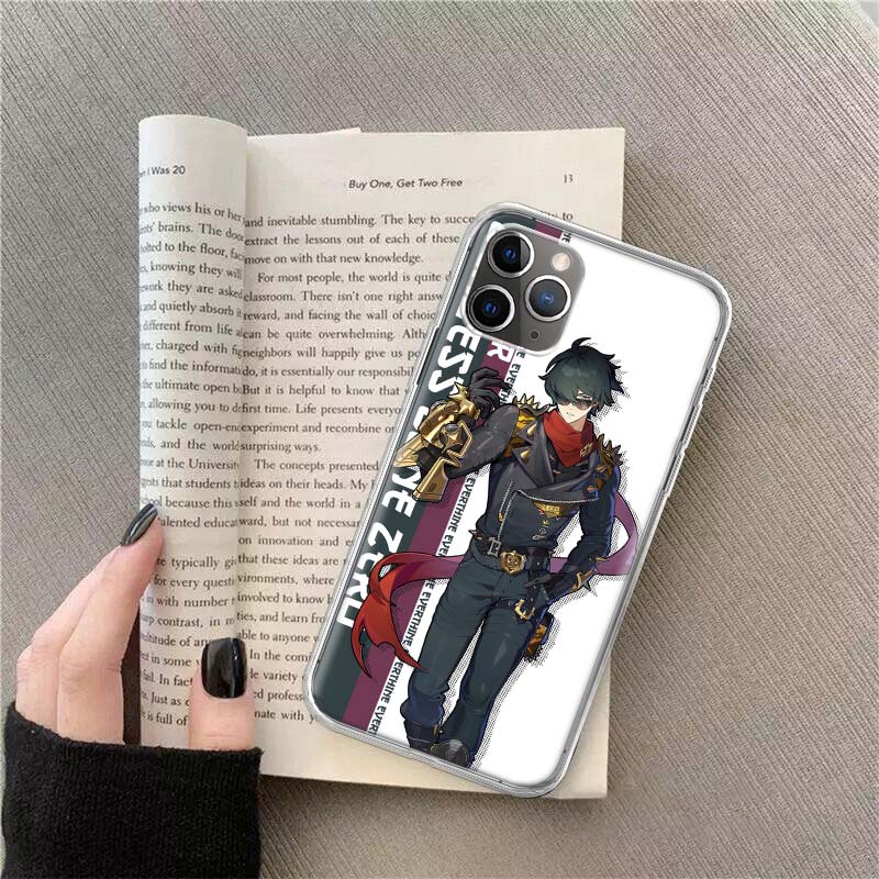 

Zenless Zone Zero Phone Case For Apple Iphone 12 13 Mini 14 15 Pro 17 Pro Max Air 11 16E 16 Plus Shell Cover Clear TPU iPhone 17
