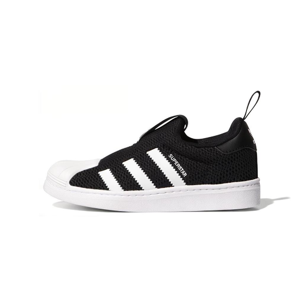 adidas Originály SUPERSTAR 360 Ležérní nízké Skateboardové boty Černá Kojenci a Batolata EF0892