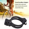 Bike Front Derailleur Adapter Clamp   Braze On to Clamp Aluminum Alloy for Road