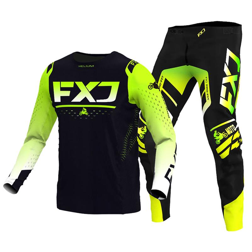 Motokrosová sada pro děti 4 5 6 7 8 9 10 11 12 13 let Mladé dítě Motocykl chlapec dívka Dres Sady kalhot závodní kombinéza Off-road Enduro MX MTB