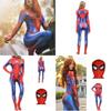 Fantasia Cosplay do Homem-Aranha Sexy Macacão Para Mulheres Roupa de Festa de Halloween