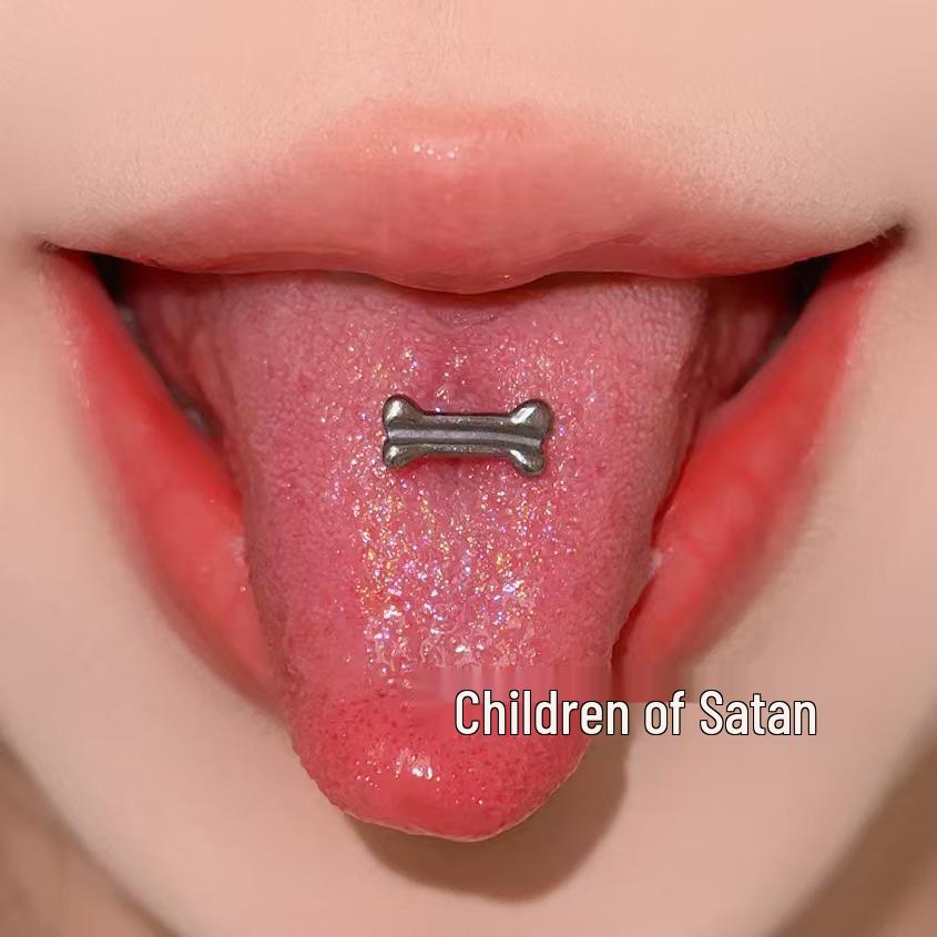 

Кольцо для языка из титановой стали «Дитя Сатаны»: Сладкий, Крутой, Милый Дизайн 14mm length, 1.6mm thickness