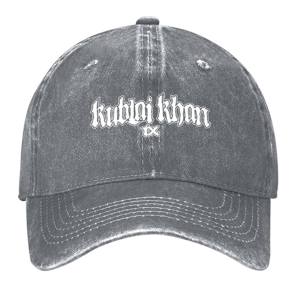 2026 Kublai Khan TX Band Designs Baseballkappe Schwarz Luxusmarke Schirmmütze Sonnenschutzmütze Herren Hüte Damen