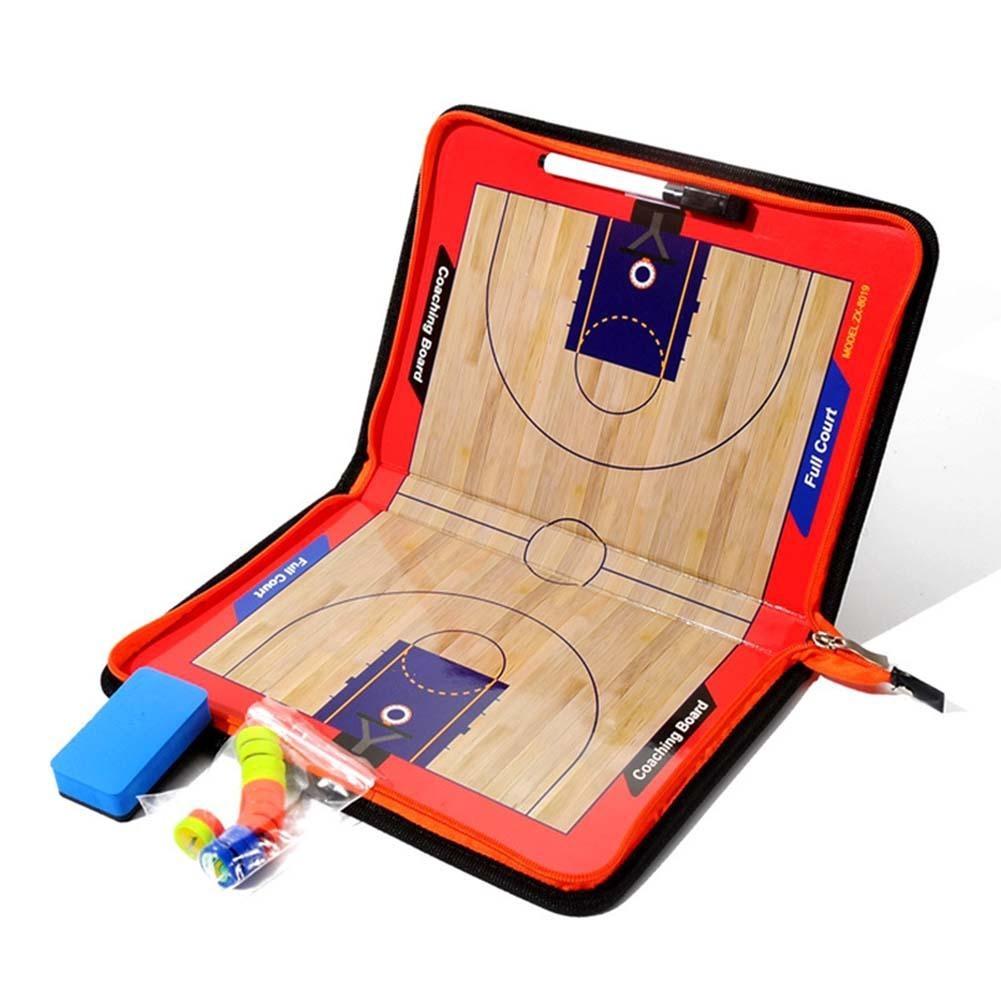 Профессиональная деревянная магнитная баскетбольная тактическая доска — фото 5