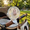 Bear Cart Stroller Fan 3 Speeds Clip On Electric Fan Portable Outdoor Fan for 3.7V1200mAh Baby