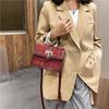 Niche Light Luxusní Malá taška do podpaží v malém voňavém stylu Senior Sense of Mini Crossbody Taška Jednoduchá Všestranná Ležérní Odstavec Tašky přes rameno
