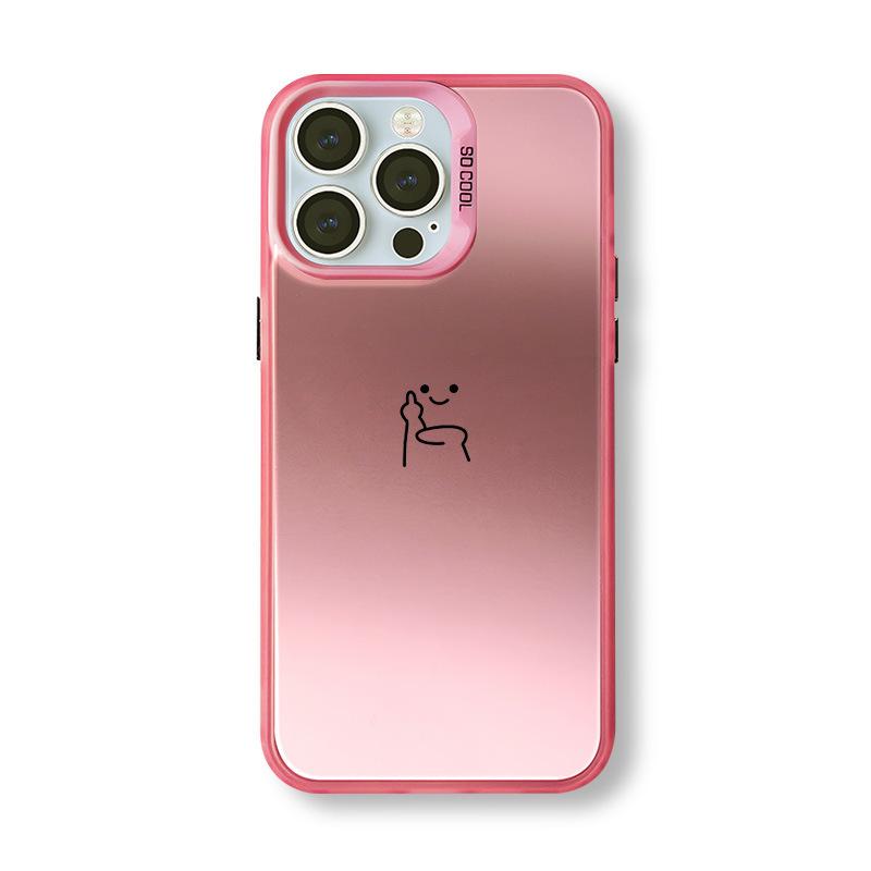 Unique and Quirky Phone Case for iPhone 12 Pro Max/13/14/15/16/17 Silver