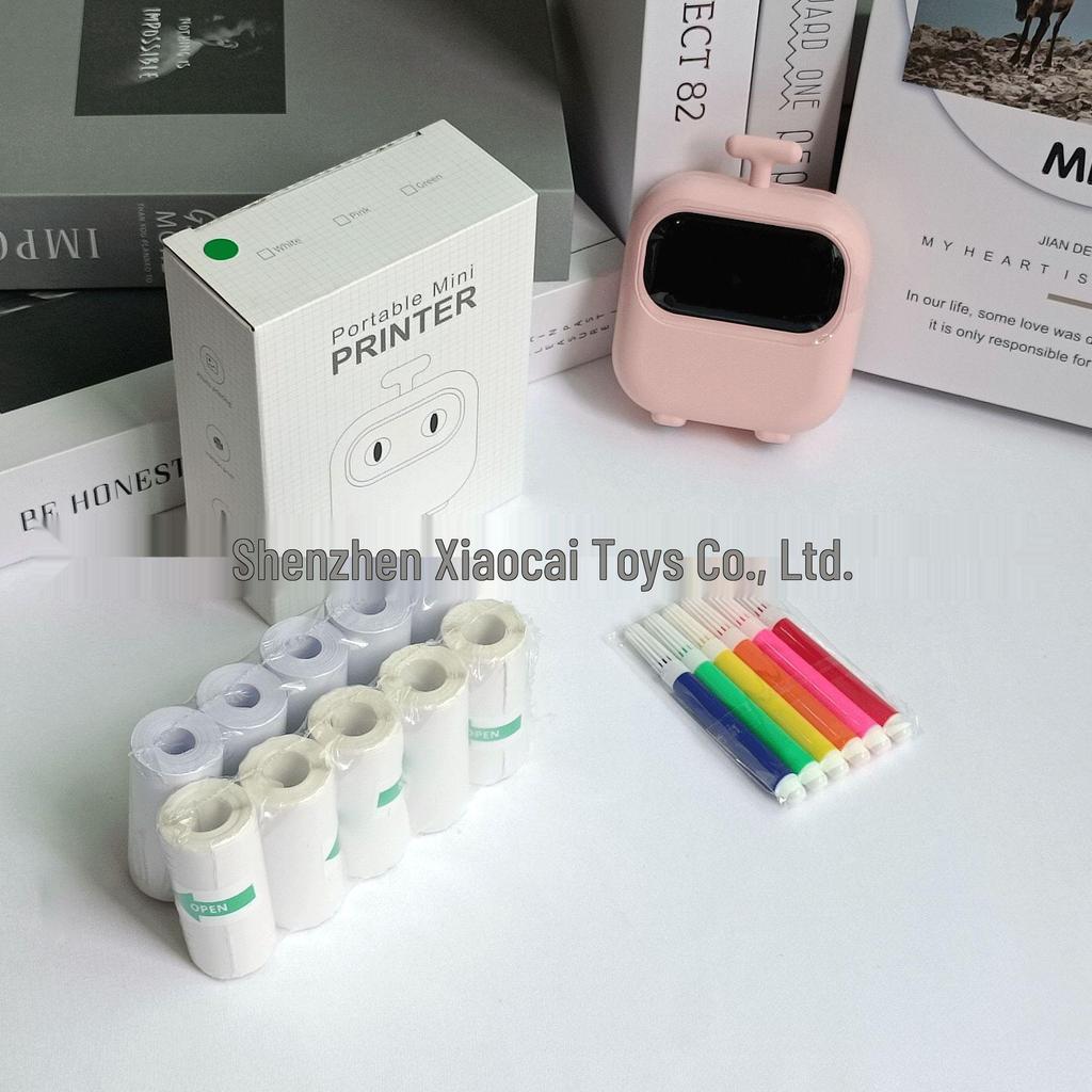Portable Bluetooth Mini Printer for Students and Home Use